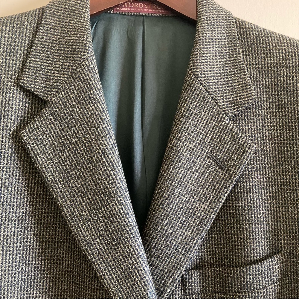 Nordstrom Three Button Suit Jacket | Size 40r - image 5